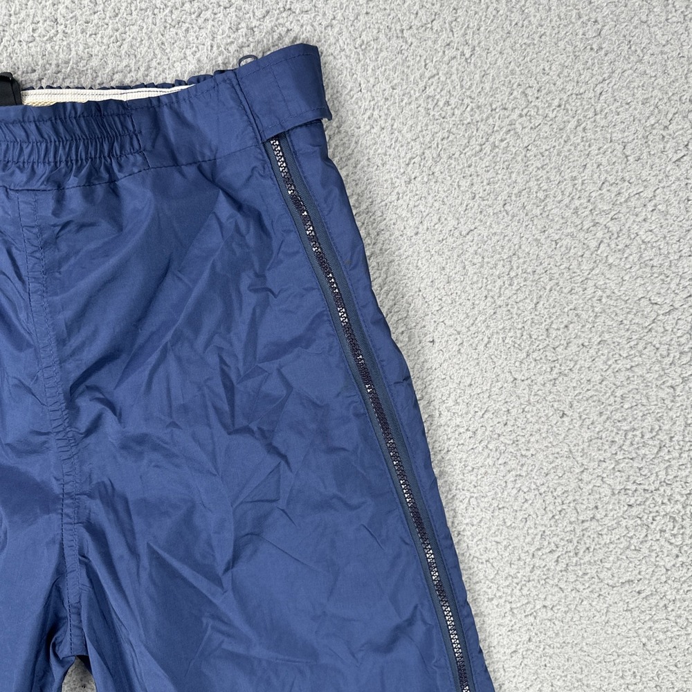 VTG 80s The North Face Gore-Tex Nylon Pants Men Medium Blue Side Zip Made in USA - Picture 15 of 16